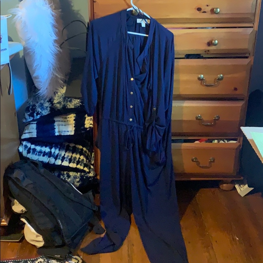 Navy jumpsuit
